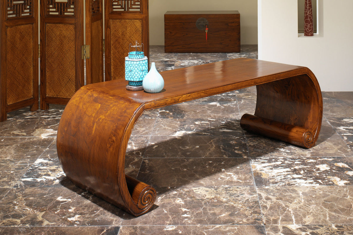 Create a statement centrepiece with a Chinese coffee table