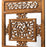 Carved Antique Window Panel