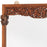 Antique Carved Lintel Wall Mirror