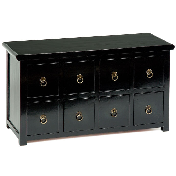 Apothecary's Chest, Black Lacquer — Shimu