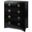 Ming Chest of Drawers, Black Lacquer