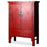 Antique Chinese Red Armoire
