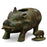 Chinese Bronze Lucky PigChinese Bronze Boar Zun Wine Vessel
