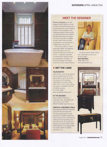 Chinese Ladies Cabinet, Black Lacquer