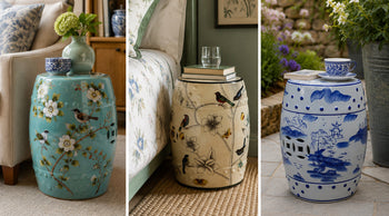 Chinese Ceramic Drum Stools