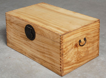 Camphor wood chest