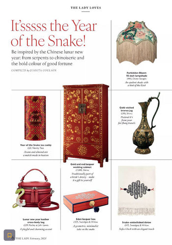 The Lady, Gold Decorated Wedding Cabinet