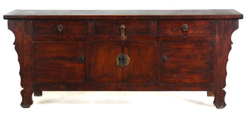 Chinese Walnut Sideboard, Gansu