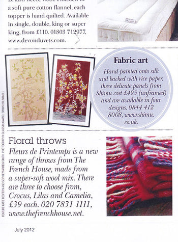 Chinese Hand Painted Silk Panels