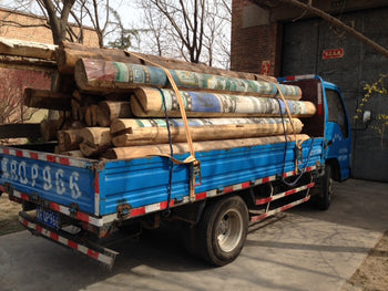 Logs being delivered