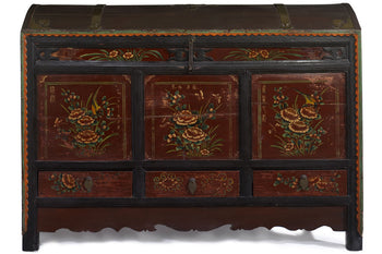 Mongolian Painted Trunk