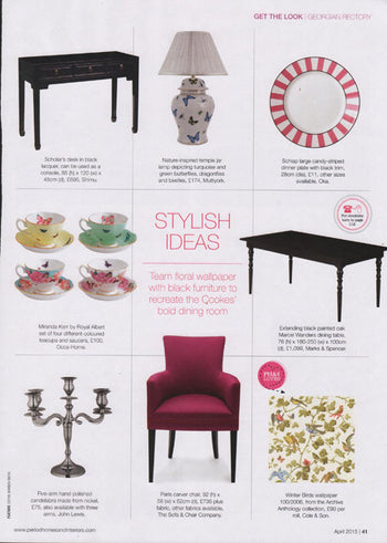 Scholar's Desk, Black Lacquer