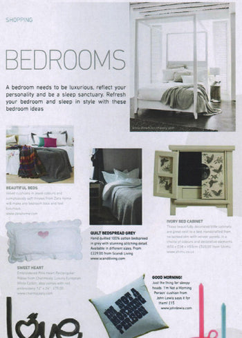 Cream Lacquer Bedside Cabinet