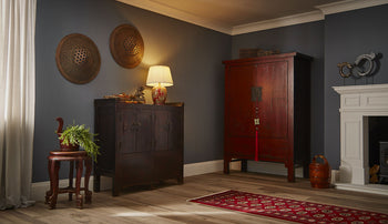 Chinese Antique Red Wedding Cabinet