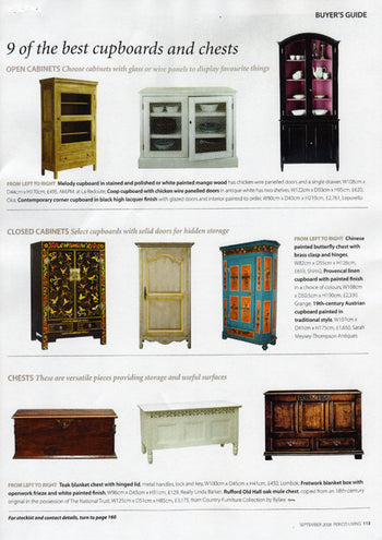 Shanxi Butterfly Cabinet, Black