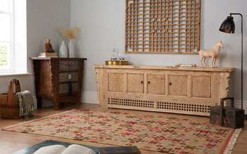 Xinjiang Antique Carved Sideboard