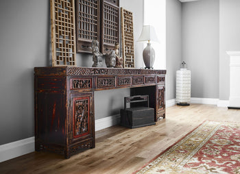 Antique Yunnan Carved Console