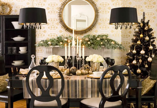 Festive home style with a dash of Oriental chic