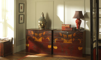 Antique Chinese Tiger Chests