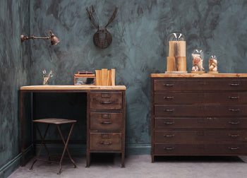 Iron and mango wood furniture