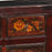 Large Painted Red Lacquer Antique Mongolian Sideboard
