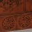 Red Lacquer Painted Side Cabinet