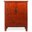 Mid Size Red and Gold Antique Shanxi Cabinet