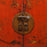 Mid Size Red and Gold Antique Shanxi Cabinet