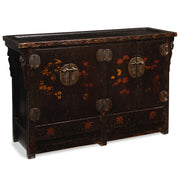 Antique Shanxi Double Painted Black Cabinet