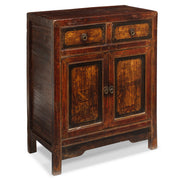 Mongolian Antique Painted Cabinet