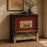 Painted Gansu Side Cabinet