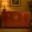 Dongbei Red Painted Sideboard (AI Generated Image)
