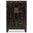Black Lacquer Gold Painted Shanxi Cabinet