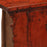 Antique Chinese Cinnabar Red End Cabinet