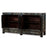 Crackled Blue Sideboard with Painted Doors