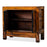 Orange Side Cabinet with Peonies