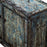 Crackled Blue Lacquer Three Door Sideboard