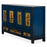 Blue Lacquer Painted Dongbei Sideboard