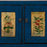 Blue Lacquer Painted Dongbei Sideboard