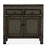 Grey Lacquer Two Door Cabinet