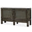 Grey Lacquer Two Door Sideboard