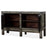 Grey Lacquer Two Door Sideboard