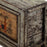 Chinese Antique Grey Lacquer Sideboard with Curio Paintings