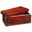 Antique Chinese Red Lacquer Wedding Box