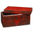 Antique Chinese Red Lacquer Wedding Box