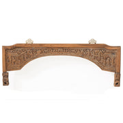 Antique Lintel with Relief Carvings