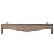 Carved Antique Lintel in Natural Finish