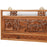 Antique Daybed Side Rail in Carved Relief