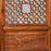 Four Seasons Antique Chiense Carved Screen
