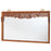 Wall Mirror with Antique Carved Lintel Frame